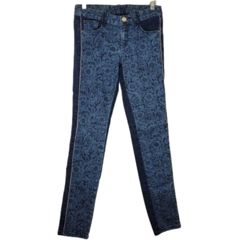 Peace Bird Skinny Leg Floral design